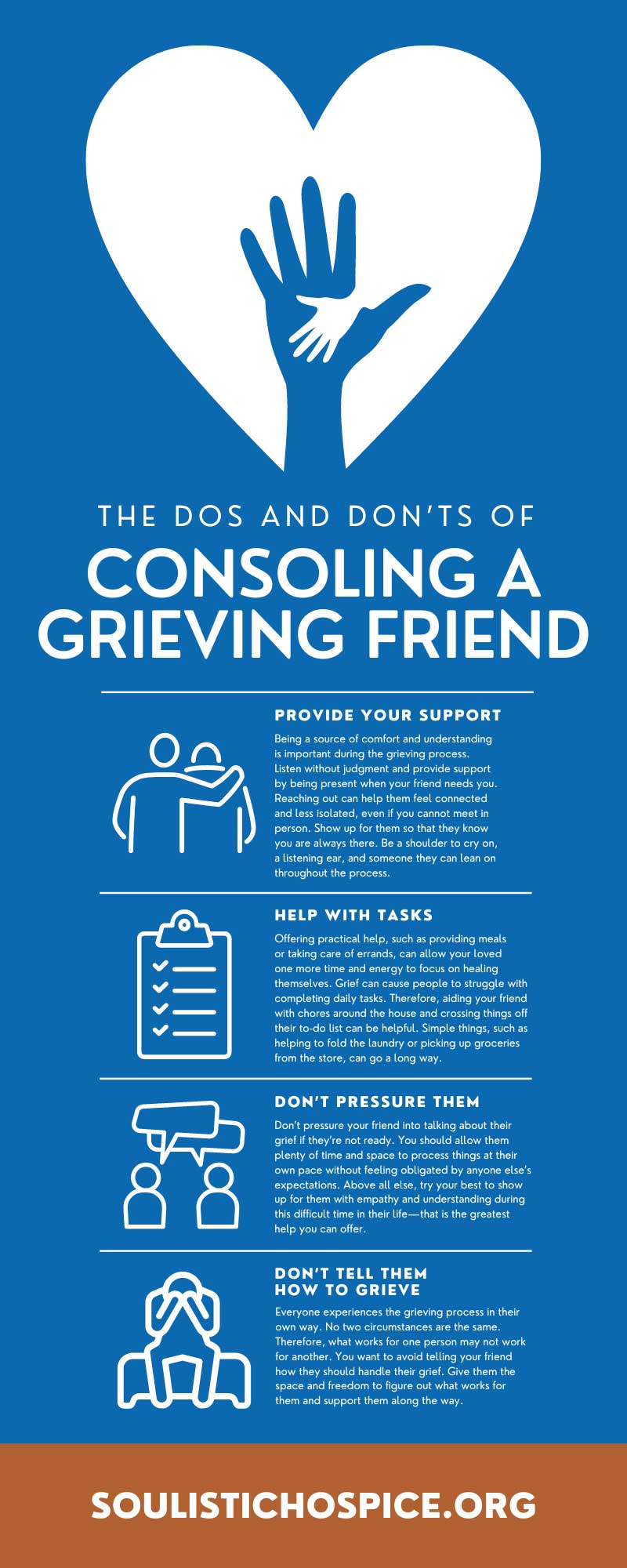 The Dos and Don’ts of Consoling a Grieving Friend