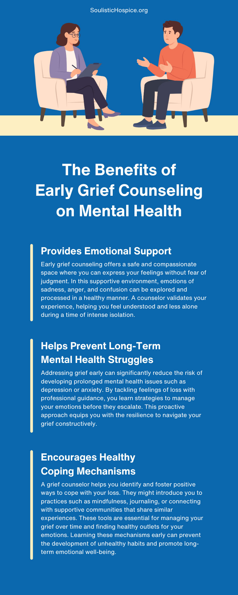 The Benefits of Early Grief Counseling on Mental Health